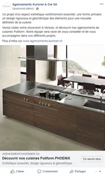 Agencements Kursner — Social Media Marketing
