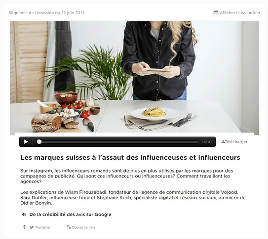 Les marques suisses à l'assaut des influenceuses et influenceurs