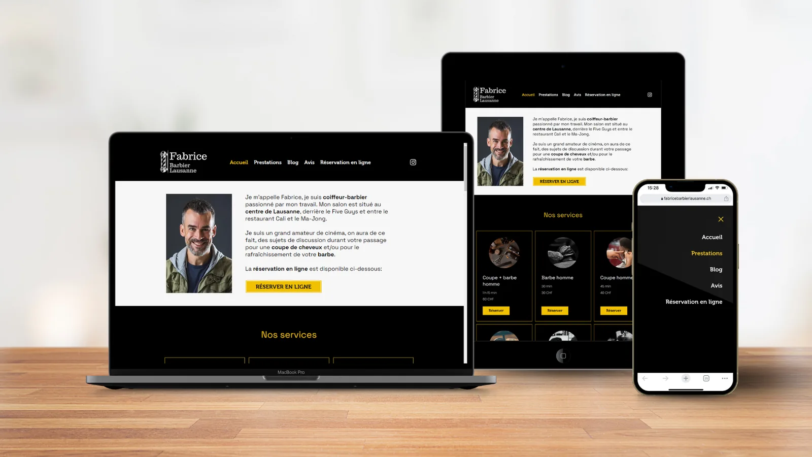 Fabrice Barbier — Site web et SEO
